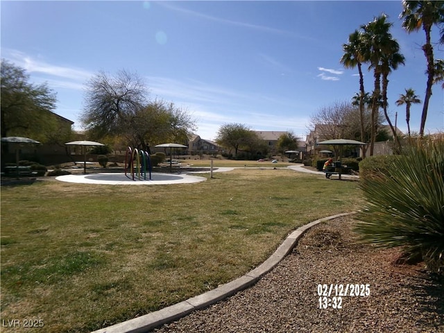 view of yard