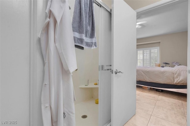 5000 Red Rock St Unit 241, Las Vegas, NV 89118 - ensuite bathroom featuring a stall shower and tile patterned floors