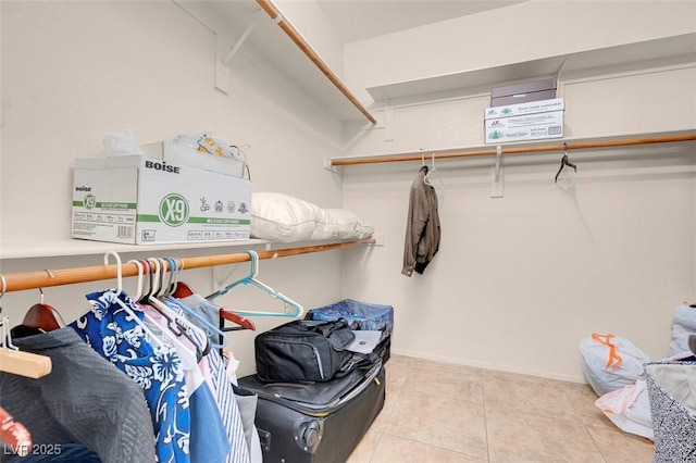 5000 Red Rock St Unit 241, Las Vegas, NV 89118 - spacious closet featuring light tile patterned floors