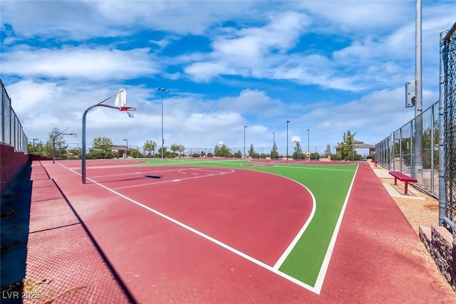 2528 Flodden St, Henderson, NV 89044 - view of sport court with community basketball court and fence