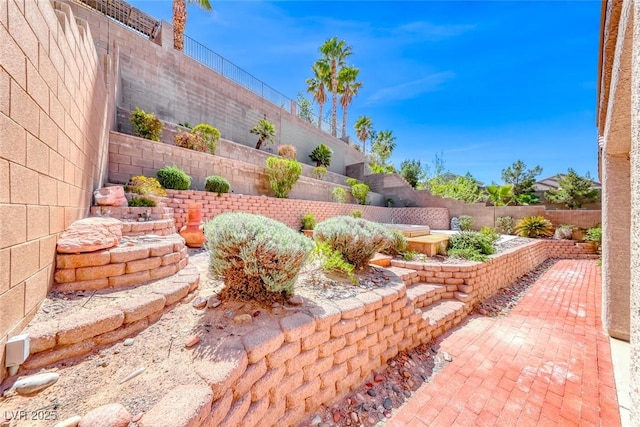 2528 Flodden St, Henderson, NV 89044 - view of yard with a patio and a fenced backyard