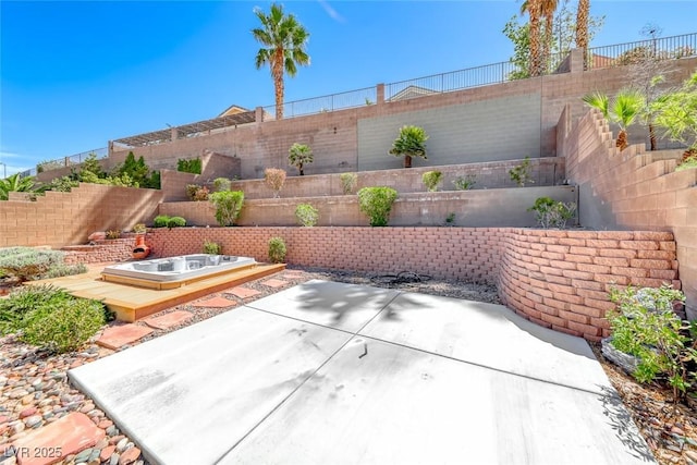 2528 Flodden St, Henderson, NV 89044 - view of patio featuring a fenced backyard