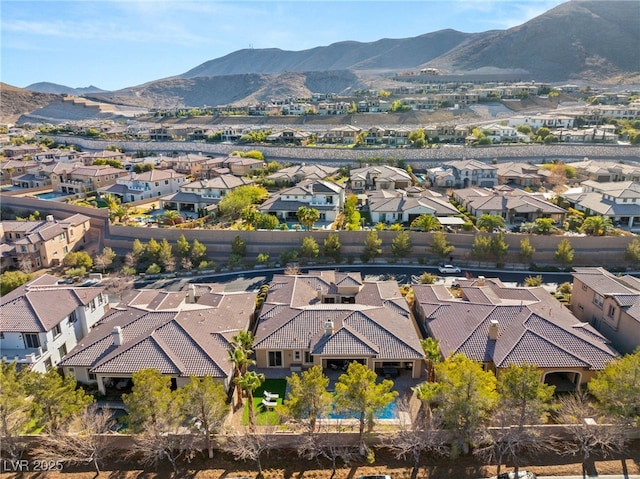 50 Carolina Cherry Dr, Las Vegas, NV 89141 - aerial perspective of suburban area with a mountainous background