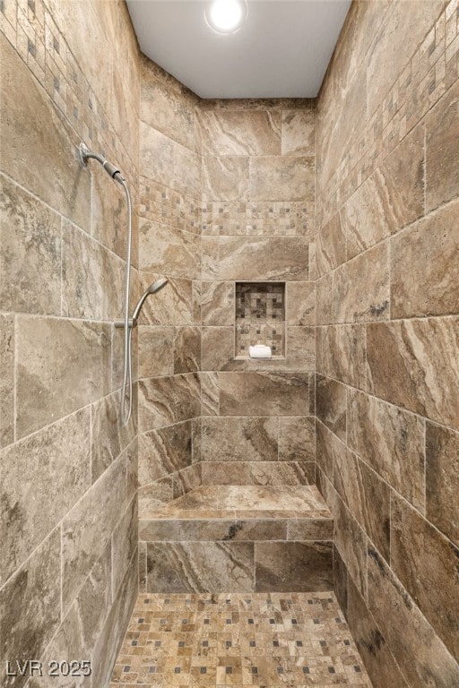 50 Carolina Cherry Dr, Las Vegas, NV 89141 - full bathroom with tiled shower