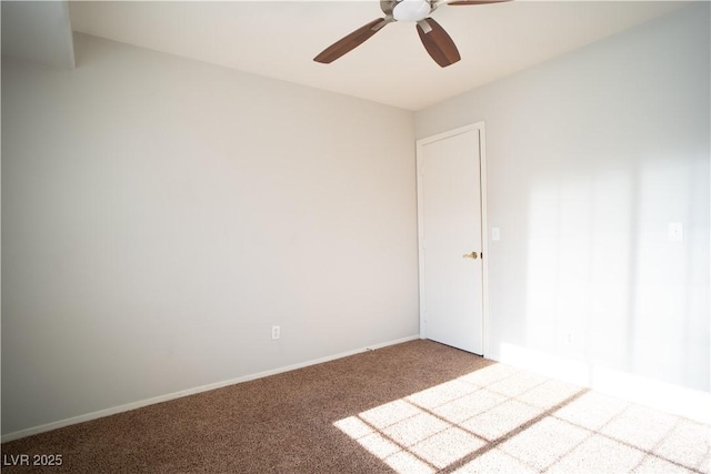 8160 Autumn Star Ave, Las Vegas, NV 89145 - carpeted spare room with ceiling fan
