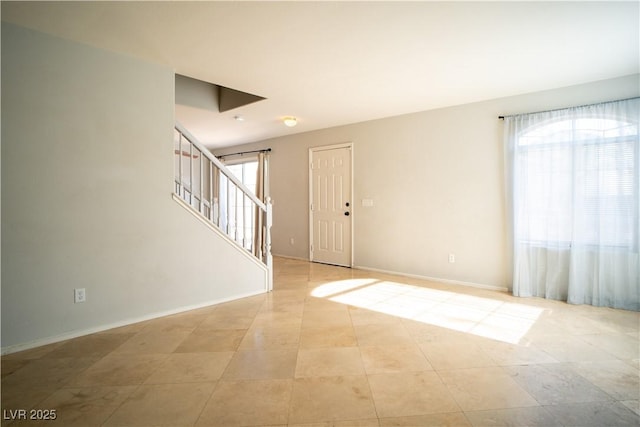 8160 Autumn Star Ave, Las Vegas, NV 89145 - entrance foyer featuring stairs and baseboards