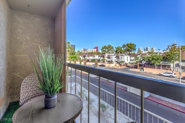 725 N Royal Crest Cir Unit 227, Las Vegas, NV 89169 - balcony with a residential view