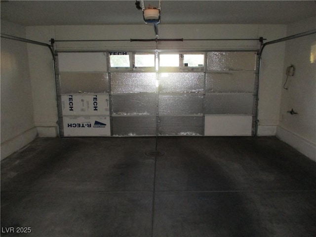 5481 Railroad River Ave, Las Vegas, NV 89139 - garage featuring a garage door opener