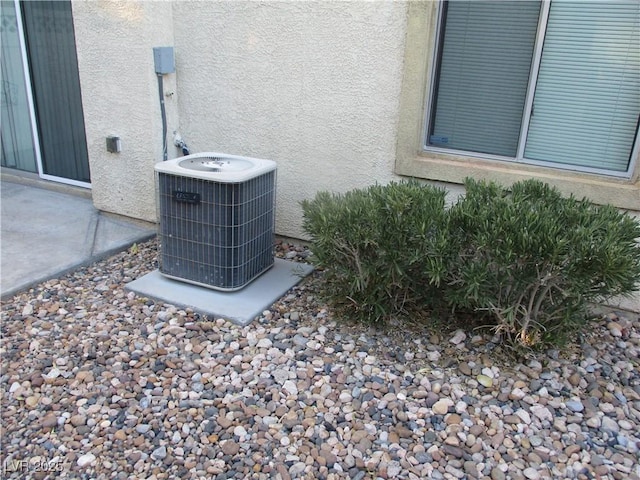 5481 Railroad River Ave, Las Vegas, NV 89139 - exterior view of central AC and stucco siding