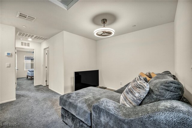 3725 Celesta Vista Ave, Henderson, NV 89044 - living room featuring carpet flooring and baseboards