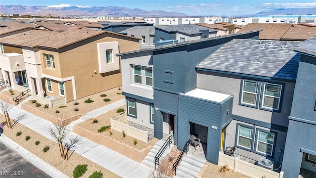3725 Celesta Vista Ave, Henderson, NV 89044 - multi unit property featuring a residential view, stucco siding, and a mountain view