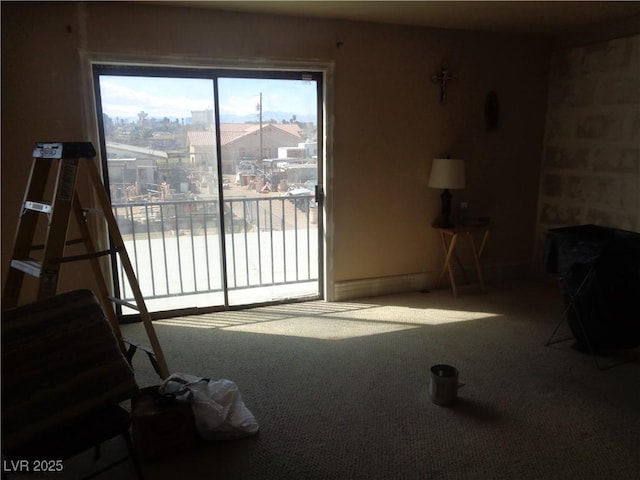 3127 Aloha Ave, Las Vegas, NV 89121 - living room featuring carpet flooring