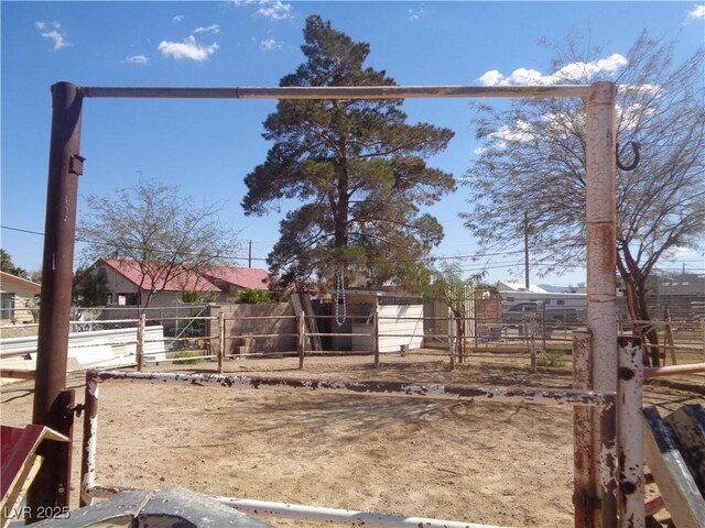 3127 Aloha Ave, Las Vegas, NV 89121 - view of yard featuring an exterior structure and an outdoor structure