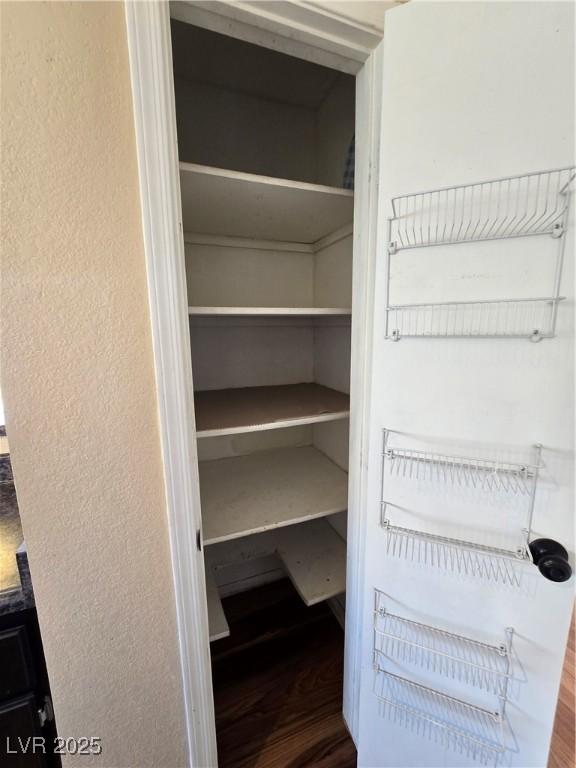view of storage area