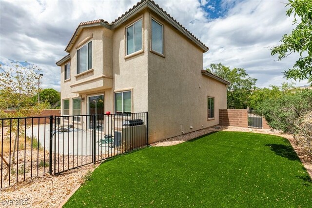 11769 Via Vera Cruz Ct, Las Vegas, NV 89138 - view of side of property featuring stucco siding and a patio