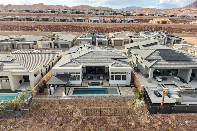 148 Tre Pietre St, Henderson, NV 89011 - aerial view with a residential view and a mountain view