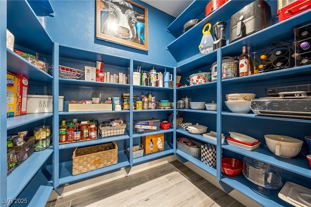 view of pantry