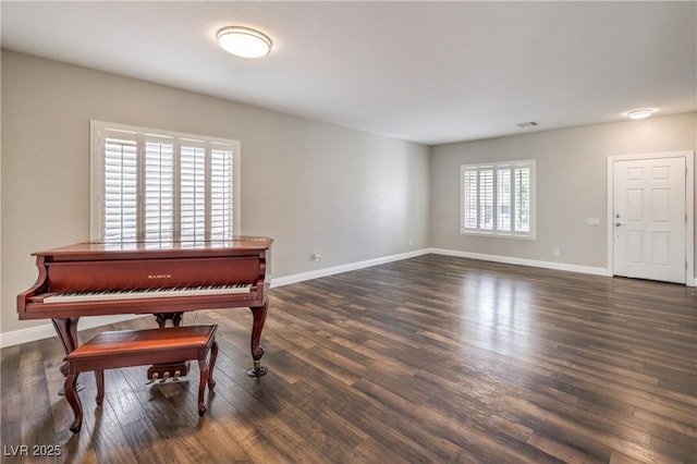 260 Pioneers Peak, Henderson, NV 89002 - living area featuring visible vents, baseboards, and wood finished floors