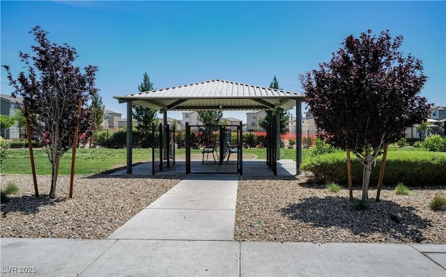 2765 Frosted Teal Ave, North Las Vegas, NV 89086 - view of community featuring a gate and a gazebo