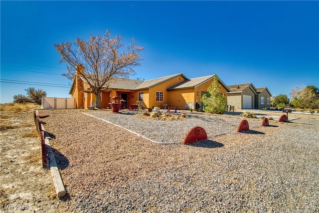 3424 Mount Charleston Dr, Pahrump, NV 89048 - single story home with stucco siding