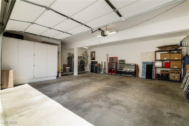 6923 Emerald Springs Ln, Las Vegas, NV 89113 - garage featuring a garage door opener