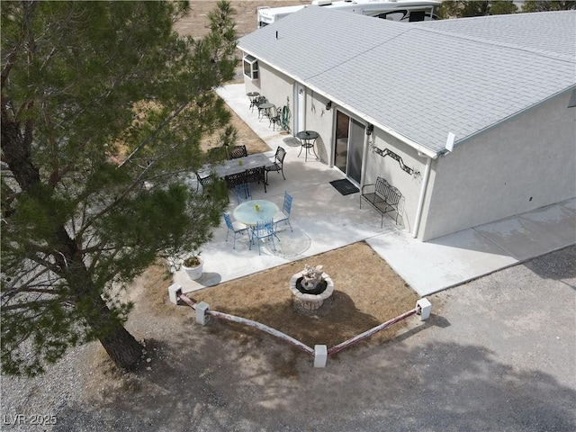 drone / aerial view