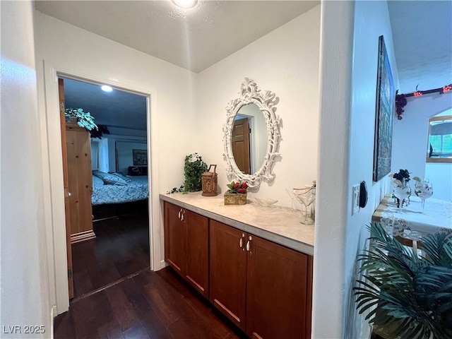 4861 Pahrump Valley Blvd, Pahrump, NV 89048 - corridor featuring dark wood-type flooring
