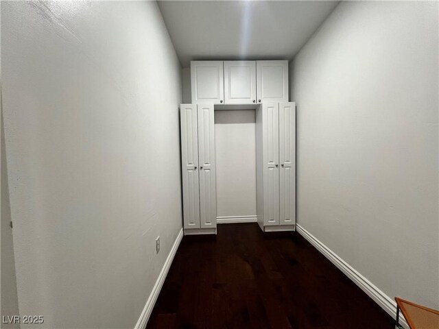 4861 Pahrump Valley Blvd, Pahrump, NV 89048 - interior space with baseboards and dark wood-type flooring