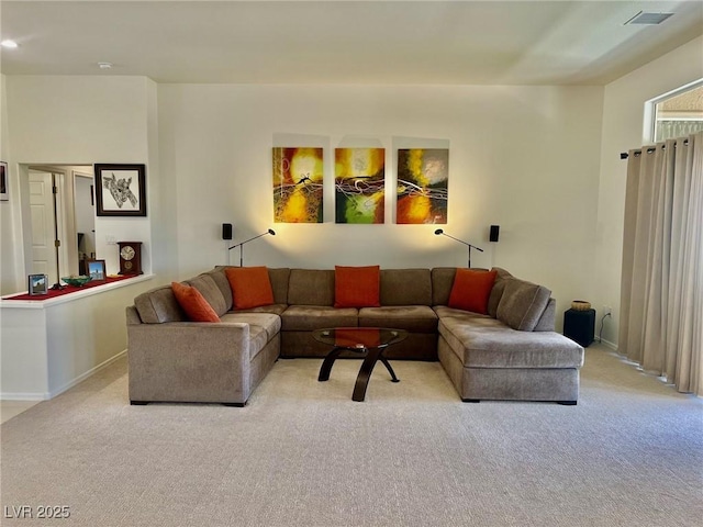 2736 Darby Falls Dr, Las Vegas, NV 89134 - living area with carpet flooring