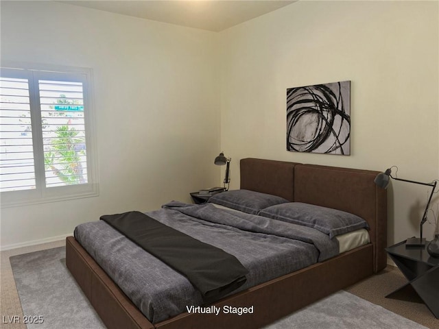 2736 Darby Falls Dr, Las Vegas, NV 89134 - carpeted bedroom with baseboards