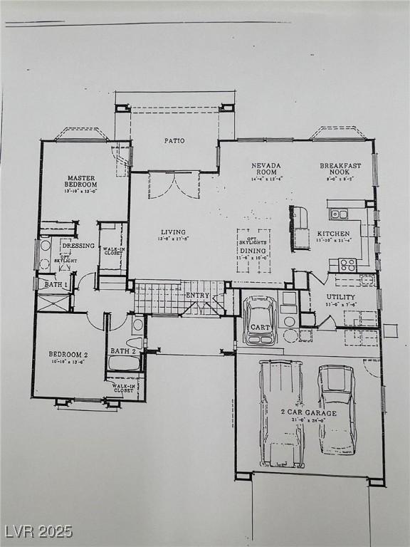 2736 Darby Falls Dr, Las Vegas, NV 89134 - property floor plan