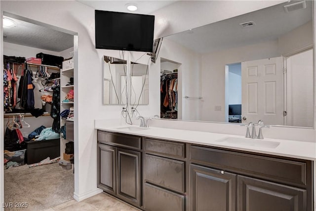 105 Campbelltown Ave, Henderson, NV 89015 - full bath with double vanity, a sink, and visible vents