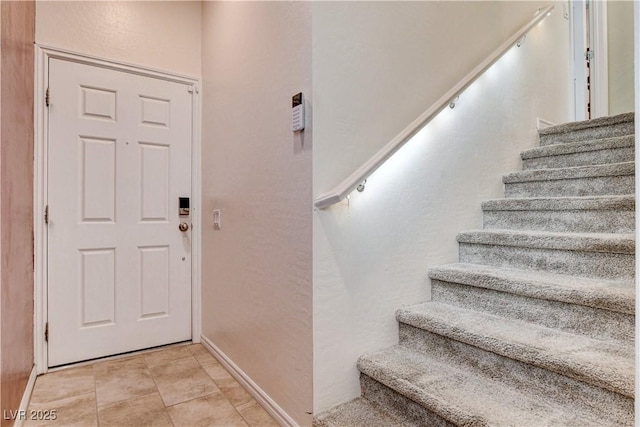 105 Campbelltown Ave, Henderson, NV 89015 - stairway featuring baseboards