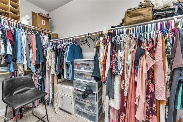 505 Punto Vallata Dr, Henderson, NV 89011 - spacious closet with carpet flooring