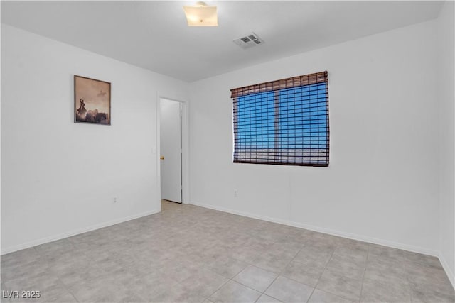 2831 Goldrush St, Pahrump, NV 89048 - unfurnished room featuring baseboards and visible vents