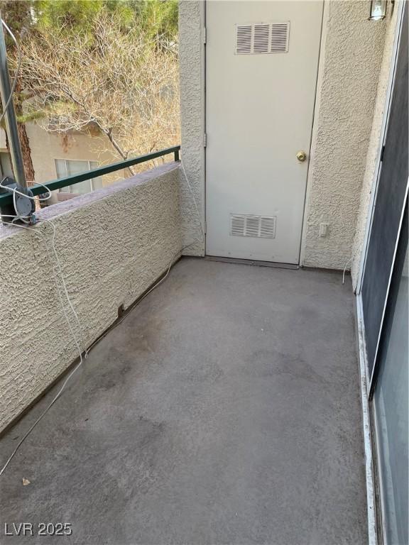 5710 E Tropicana Ave Unit 2033, Las Vegas, NV 89122 - balcony featuring visible vents