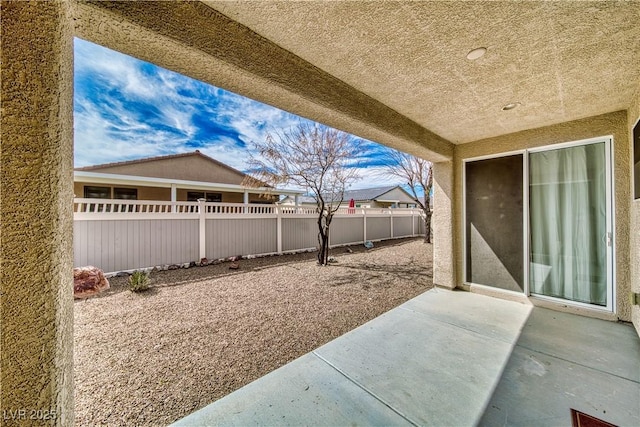 3891 Sedgwick, Pahrump, NV 89061 - view of yard with a fenced backyard and a patio