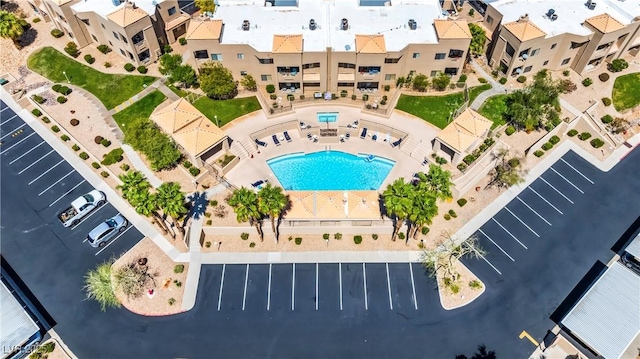 drone / aerial view