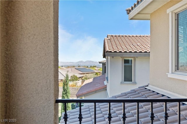 11834 Albissola Ave, Las Vegas, NV 89138 - balcony with a mountain view