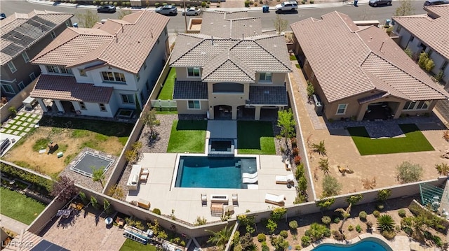 11834 Albissola Ave, Las Vegas, NV 89138 - birds eye view of property with a residential view