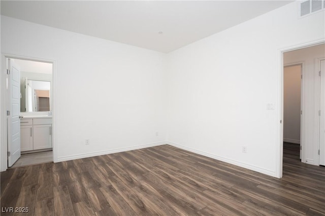 600 N Carriage Hill Dr Unit 2174, Las Vegas, NV 89138 - unfurnished room featuring dark wood finished floors and baseboards