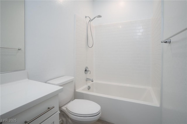 600 N Carriage Hill Dr Unit 2174, Las Vegas, NV 89138 - full bathroom featuring toilet, vanity, and shower / bath combination