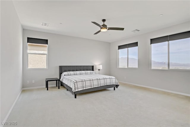 8564 Scalpay St, Las Vegas, NV 89166 - bedroom featuring multiple windows, carpet flooring, and baseboards