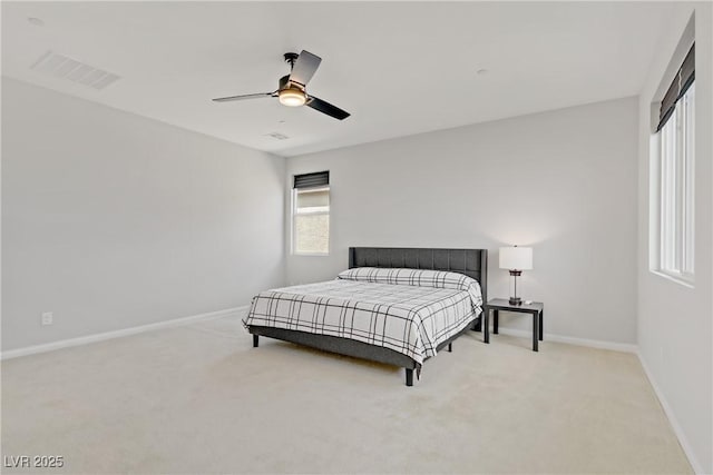 8564 Scalpay St, Las Vegas, NV 89166 - bedroom with carpet, baseboards, and ceiling fan