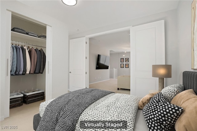 8564 Scalpay St, Las Vegas, NV 89166 - bedroom featuring carpet flooring and a closet