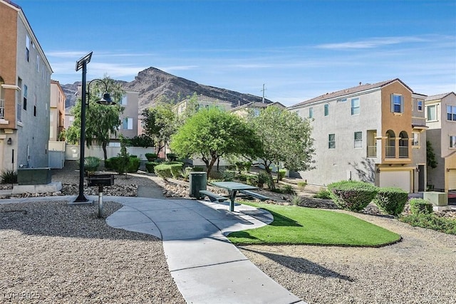 view of property's community featuring a residential view