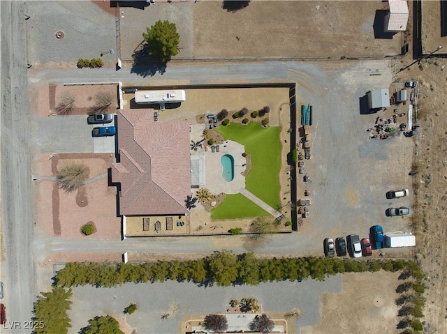 1131 China St, Pahrump, NV 89048 - aerial view of property and surrounding area