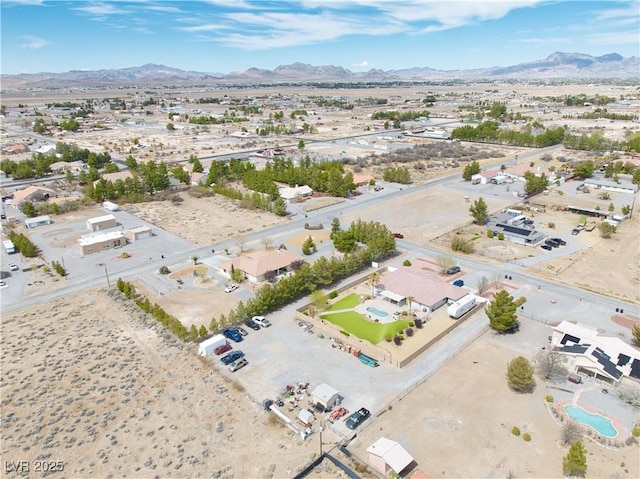 1131 China St, Pahrump, NV 89048 - aerial view of mountains and a desert landscape