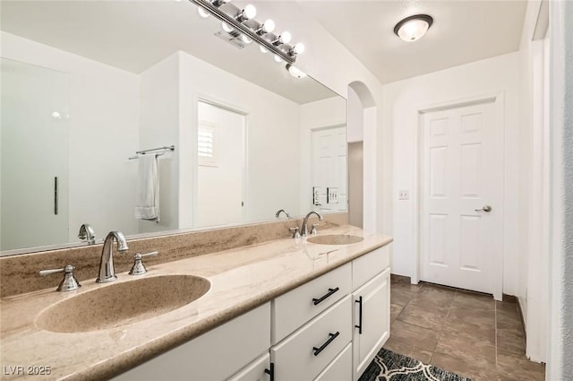 8515 Belcastro St, Las Vegas, NV 89113 - full bath with double vanity