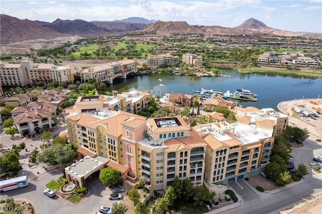 30 Strada Di Villaggio 409, Henderson, NV 89011 - bird's eye view featuring a water and mountain view